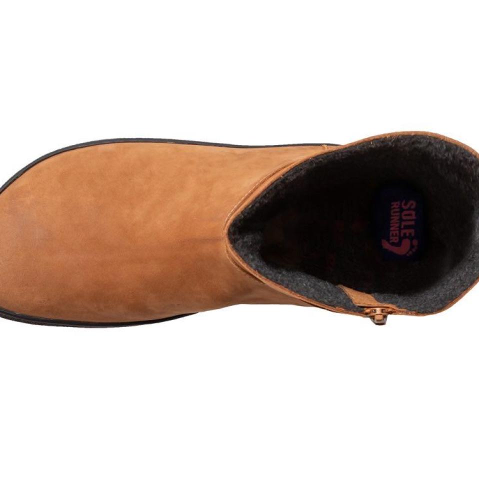 Damen_Winter_Barfussschuh_Larissa-2-cognac-von-oben_253625