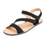 Sole Runner Barfuss Sandale Dione Black