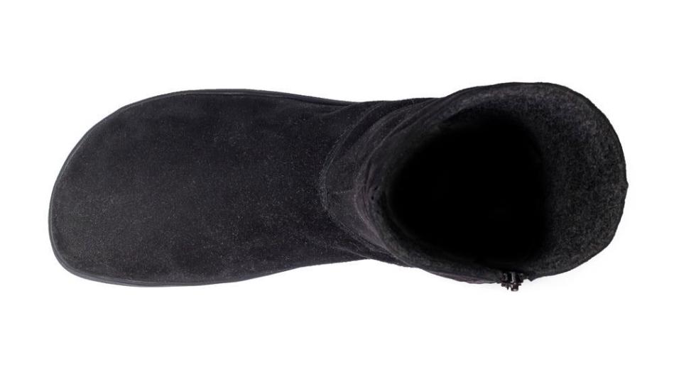 Winter Barfussschuh Larissa Black