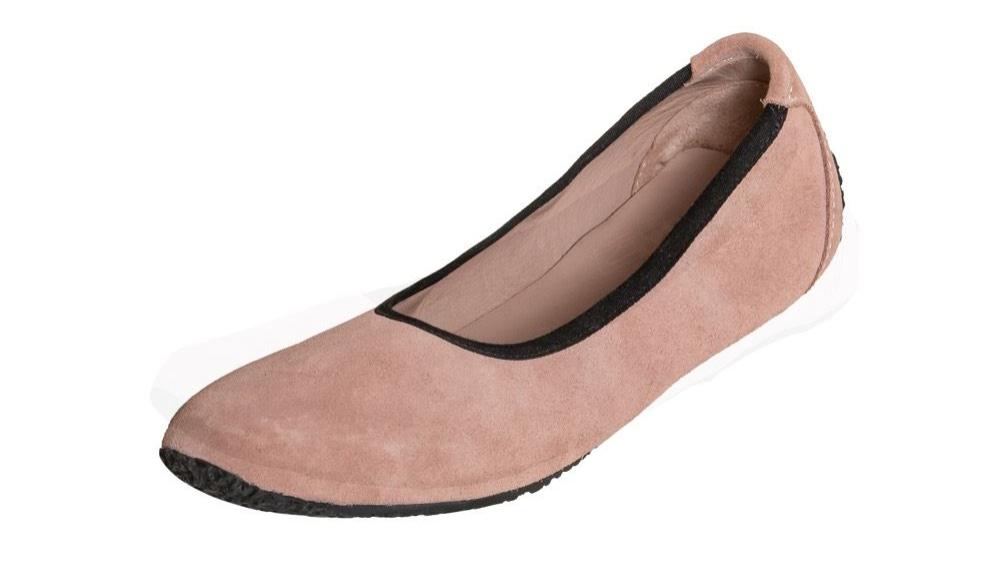 Damen Barfuss Ballerina Miranda 2 altrosa