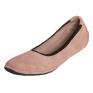 Damen Barfuss Ballerina Miranda 2 altrosa