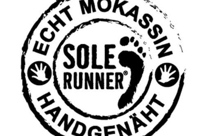 Minimalschuhe Mokassin Logo
